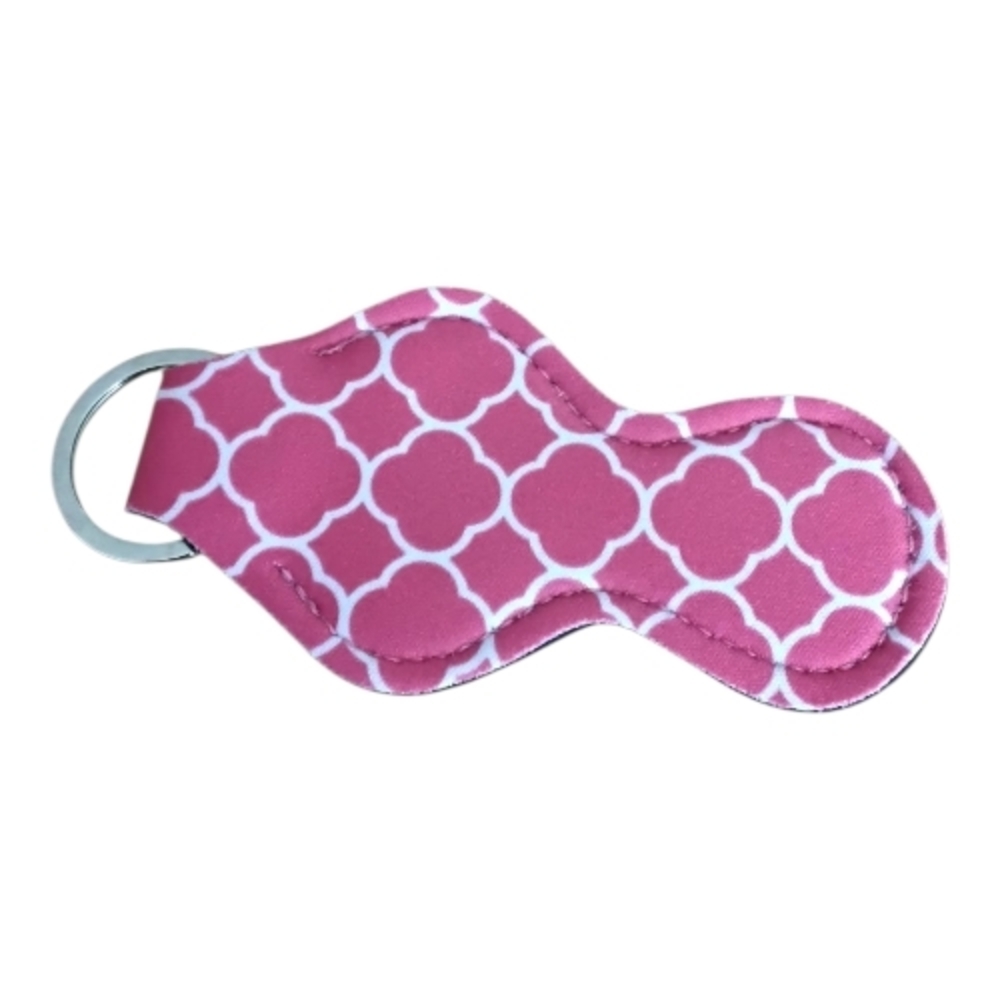 Pink Patterned Key Holder